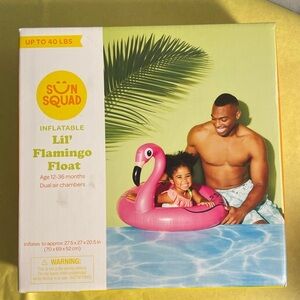 Sunshade Lil’ Flamingo Float, New in box